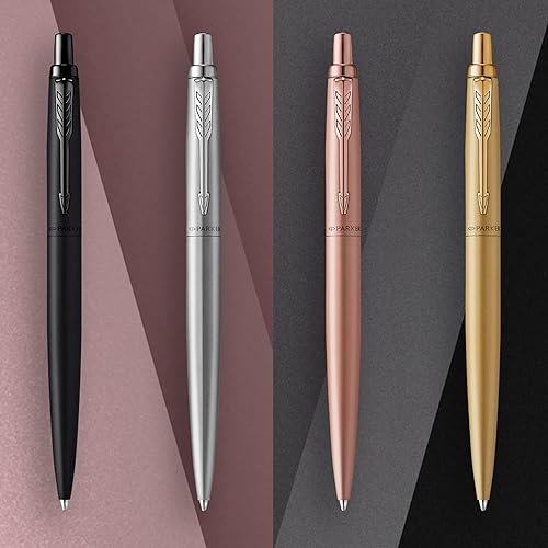 Miniatura 6 de Bolígrafo monocromático personalizado Parker Jotter XL + caja de regalo Diseña un regalo verdaderamente único Grabado con láser, oro rosa