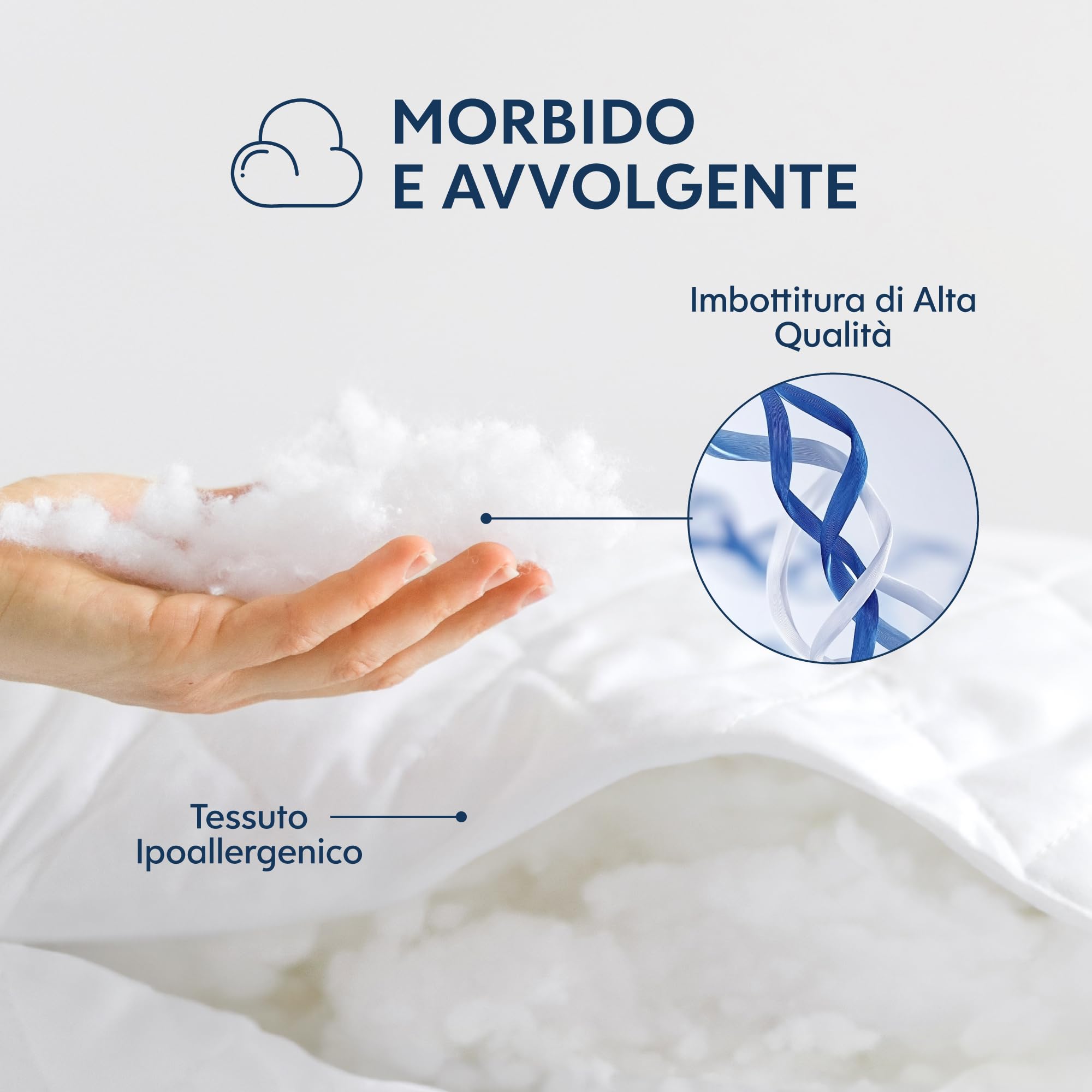 Dreamzie Piumino Letto Singolo Invernale 155x200 - Piumone 4 Stagioni 155 x 200 cm - Coperta Trapunta 155x200 di Microfibra Sintetico