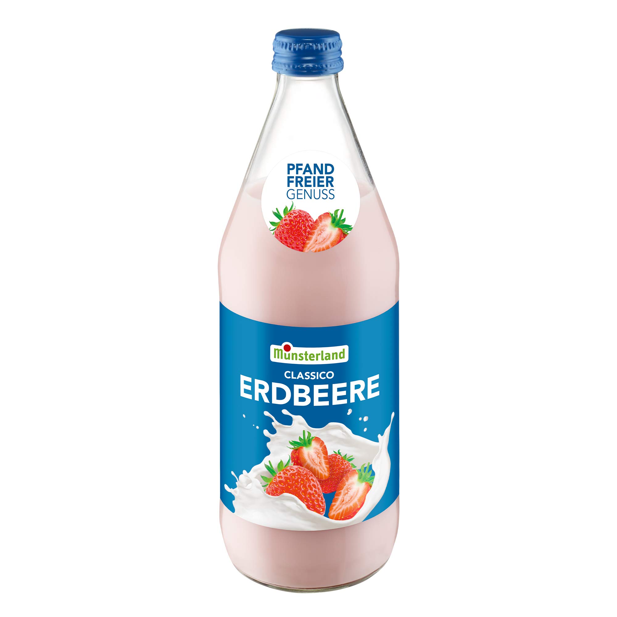 Münsterland Erdbeer Milch-Drink, 12er Pack (12 x 500 ml)