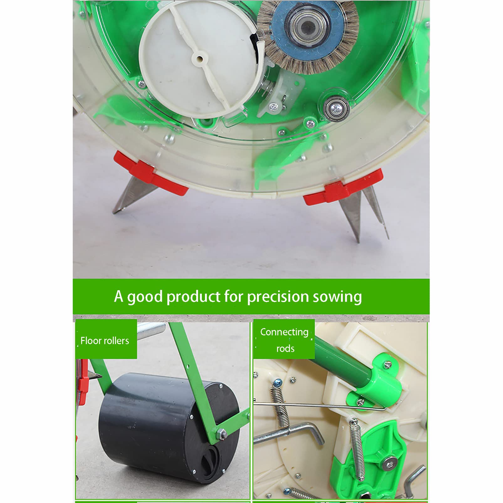 Hand-Gemüse-Sämaschine - Einstellbarer Pflanzenabstand Für Mais & Bohnen