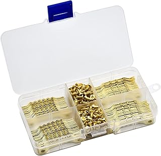 YMWALK Picture Frame Hangers Set with Screws,100 Pack Sawtooth Photo Frames Holder Heavy Duty Metal Picture Hooks Picture Hanging Kit for Hanging Pictures Art Photo Clock Mirror at Home Office