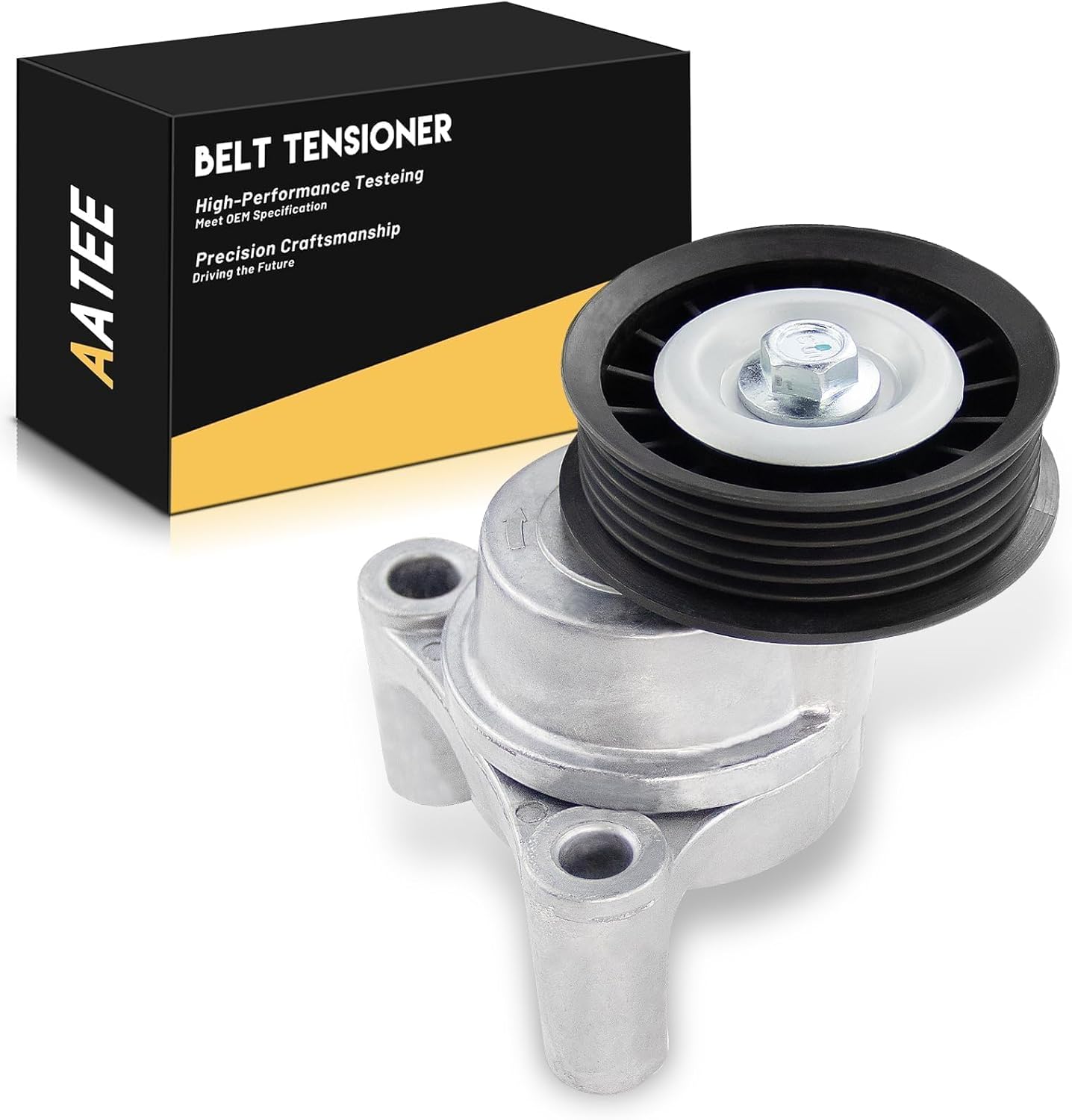 AATEE 39083 Belt Tensioner Assembly For:-Chevy Silverado 1500 Express Suburban Tahoe Colorado For:-GMC Sierra Yukon XL Savana Canyon For:-Cadillac Escalade For:-Hummer H2 2009-2020 OE# 19193110 89397