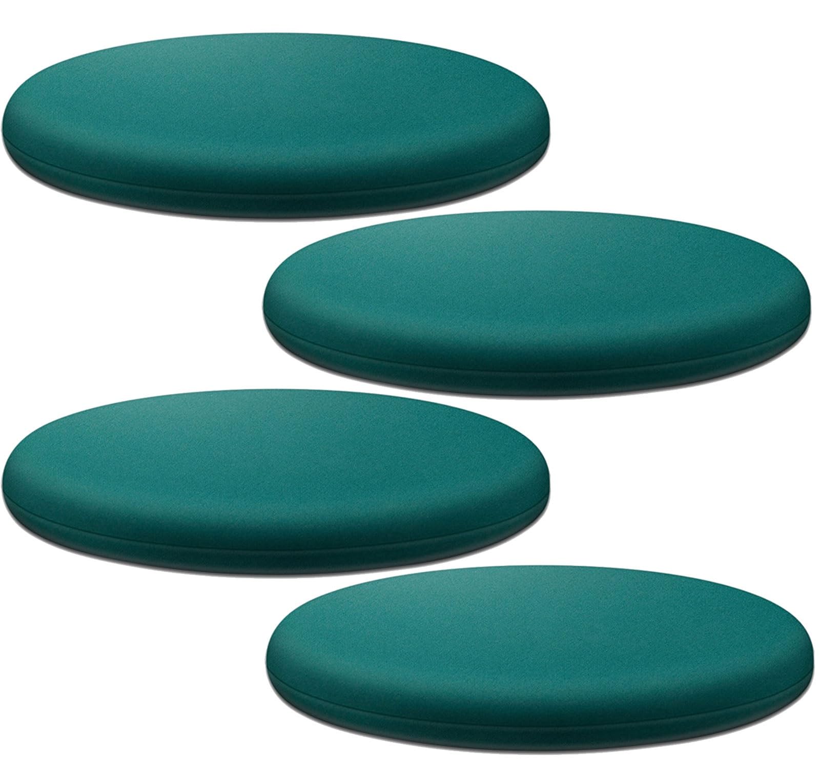 Almohadillas de asiento viscoelásticas premium de 61 cm lavables para terraza y salón