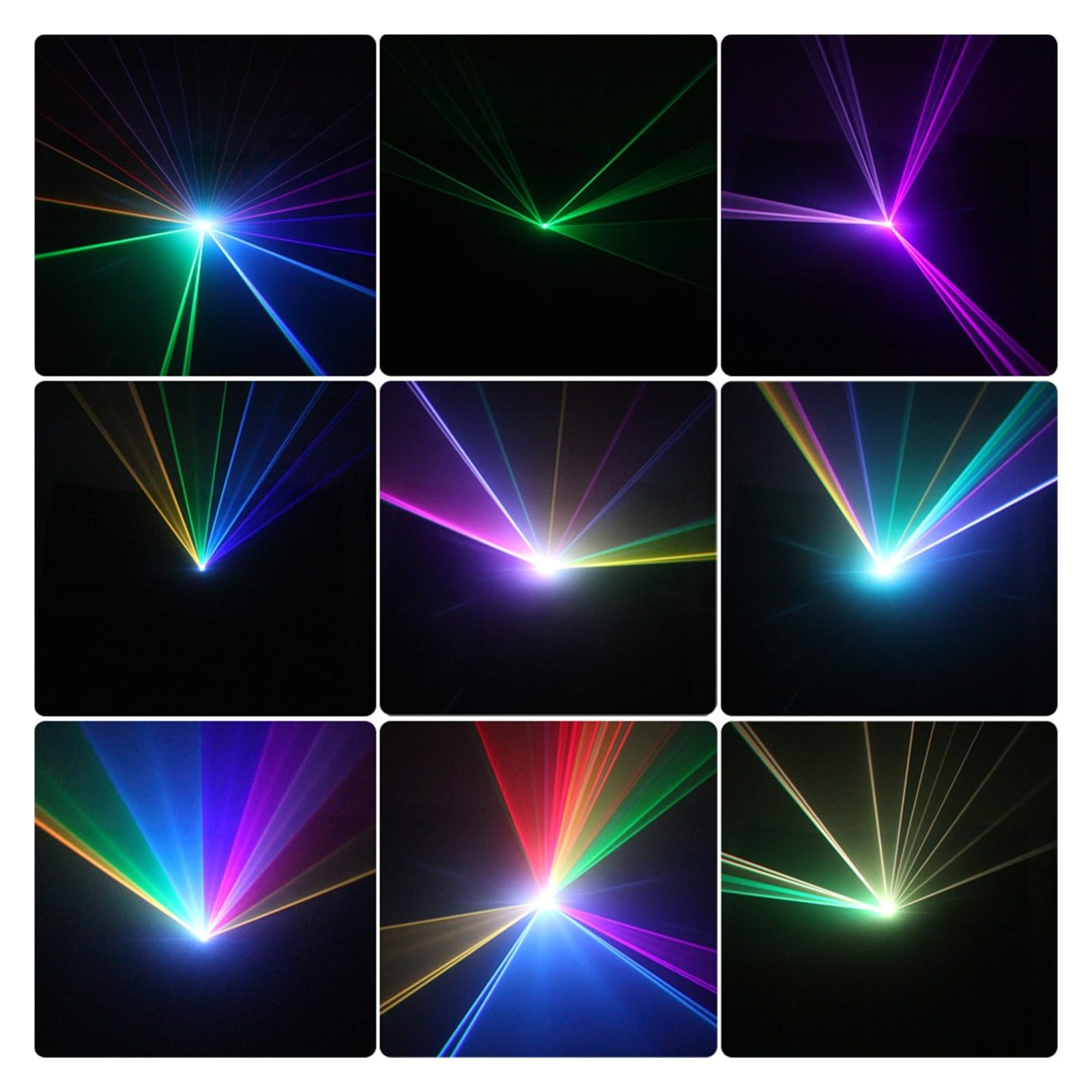 Animation RGB Strahl Disco Bühne Beleuchtung Licht Muster Projektor DMX512 DJ Dance Bar Urlaub Party Effekt Zeigen X2N8 Für Partys und Clubs
