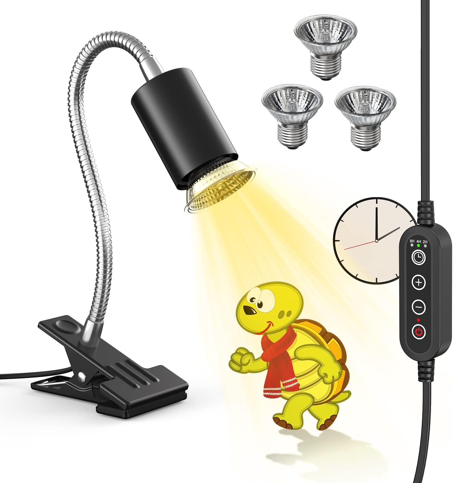 Reptile Heat Lamp(Timing)