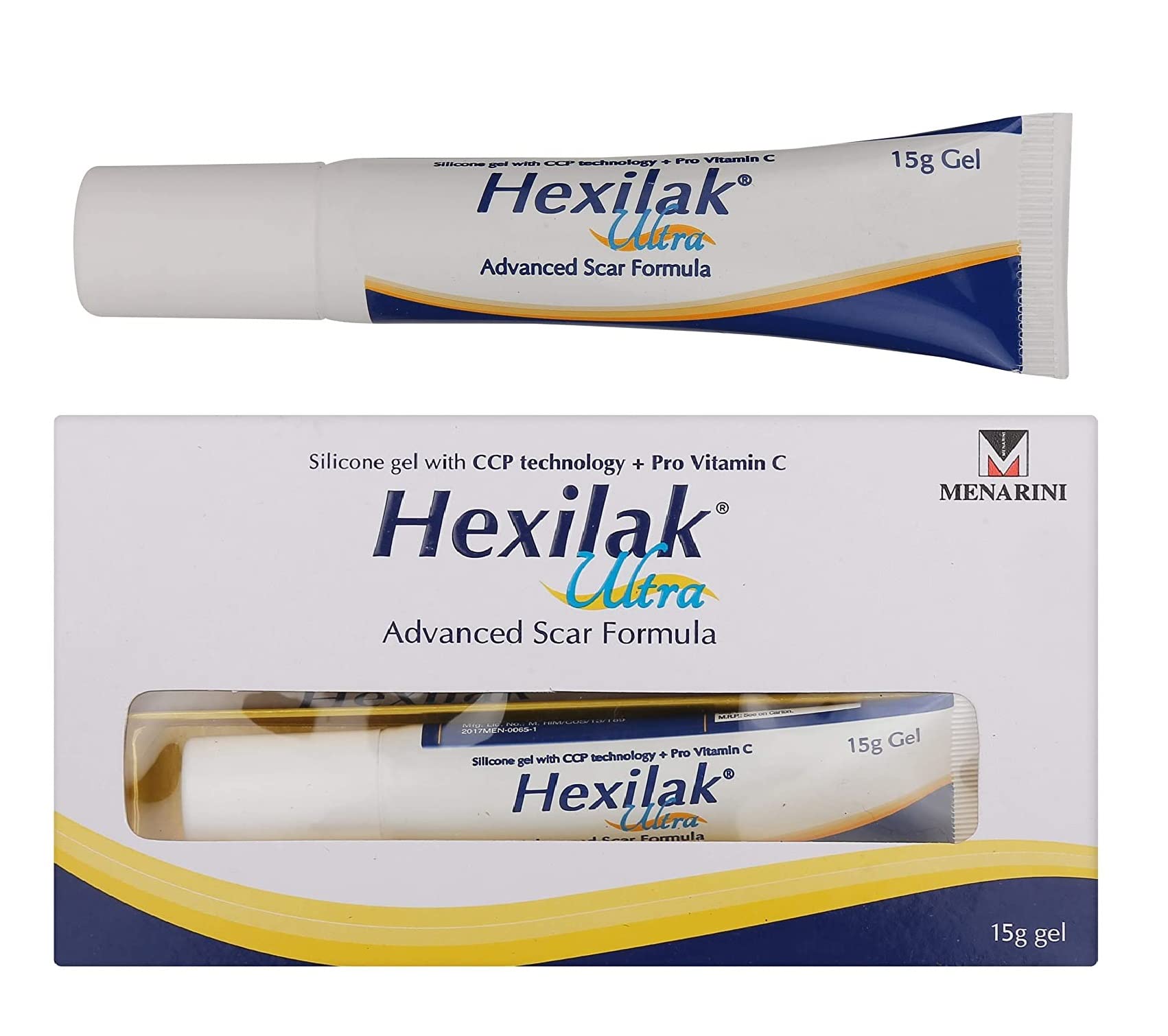 Hexilek Ultra Gel - Advanced Scar Formula With Vitamin C 15Gm