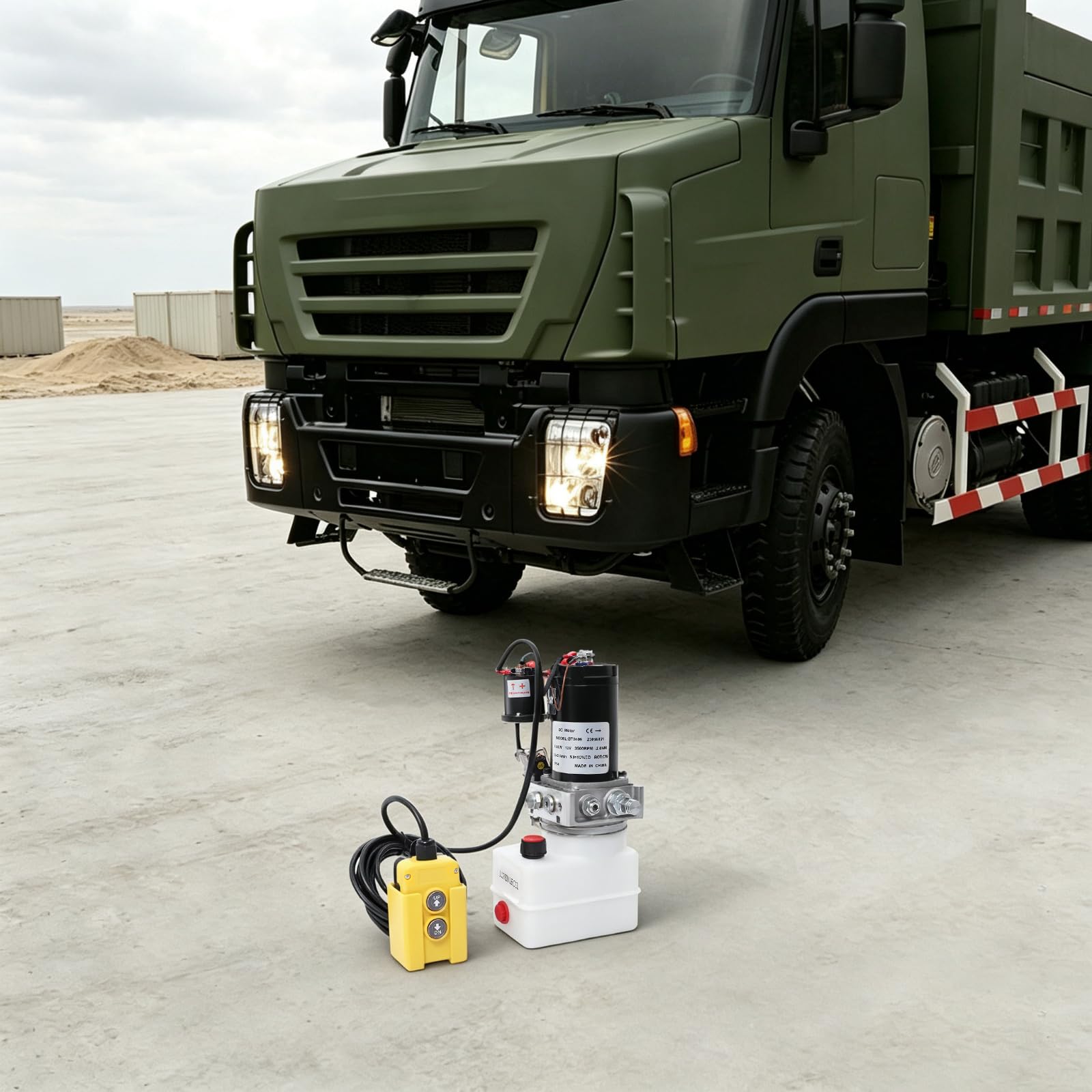 Elektryczna pompa hydrauliczna, grupa hydrauliczna 800W z wtyczką