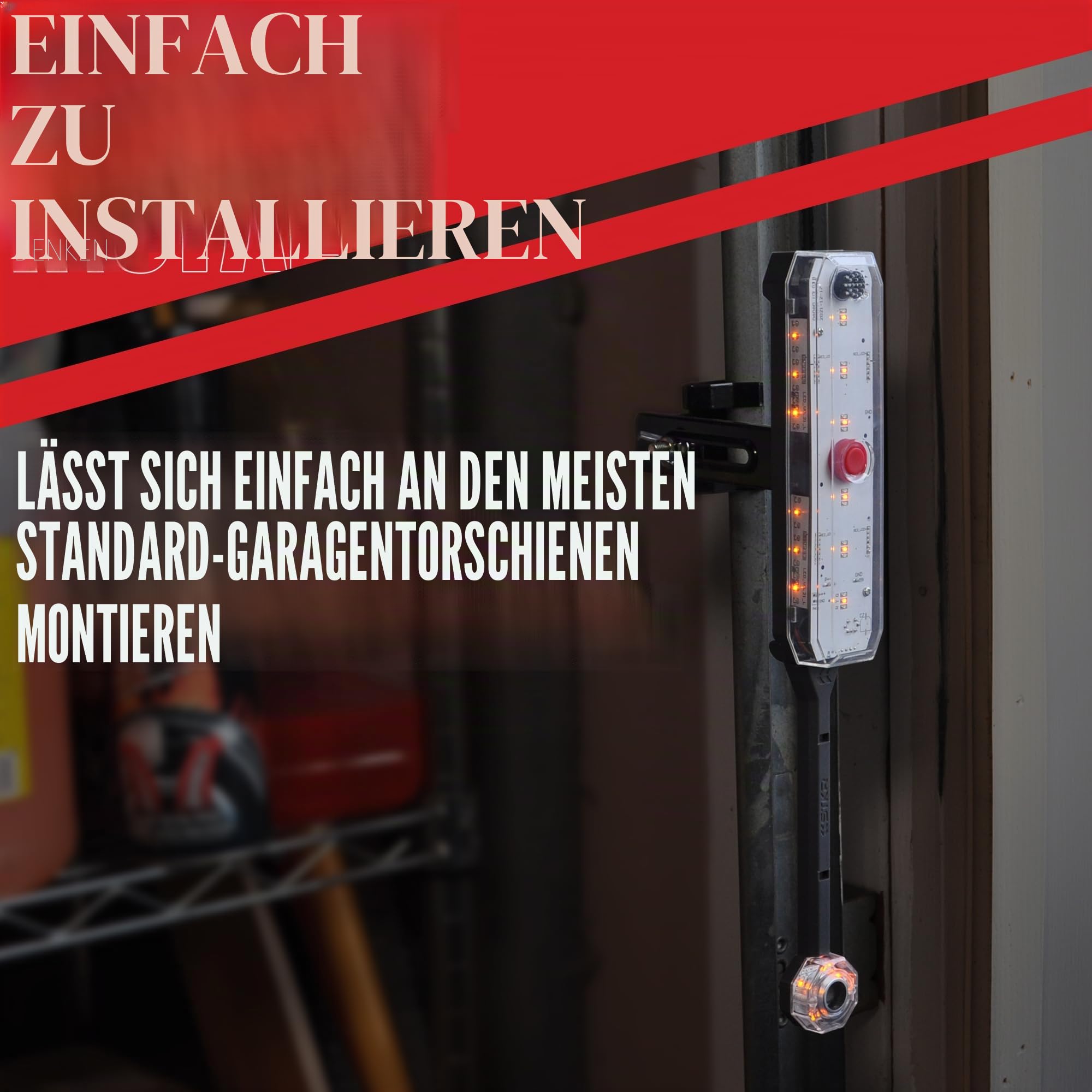 STKR Concepts 00135 Seitenparksensor für die Garage – Easy Guide System