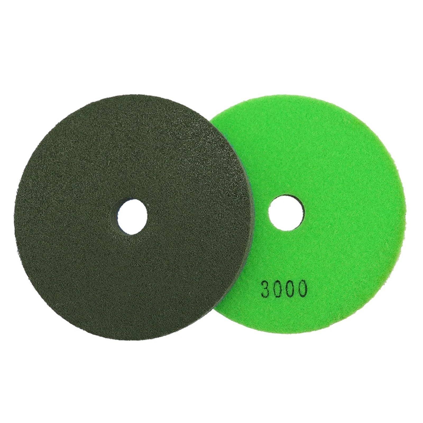 Tampone Lucidante In Spugna 7 pezzi/lotto 5 pollici tamponi for lucidatura in spugna 125 mm disco abrasivo professionale for pavimenti in pietra for marmo(MIX 7 GRITS)