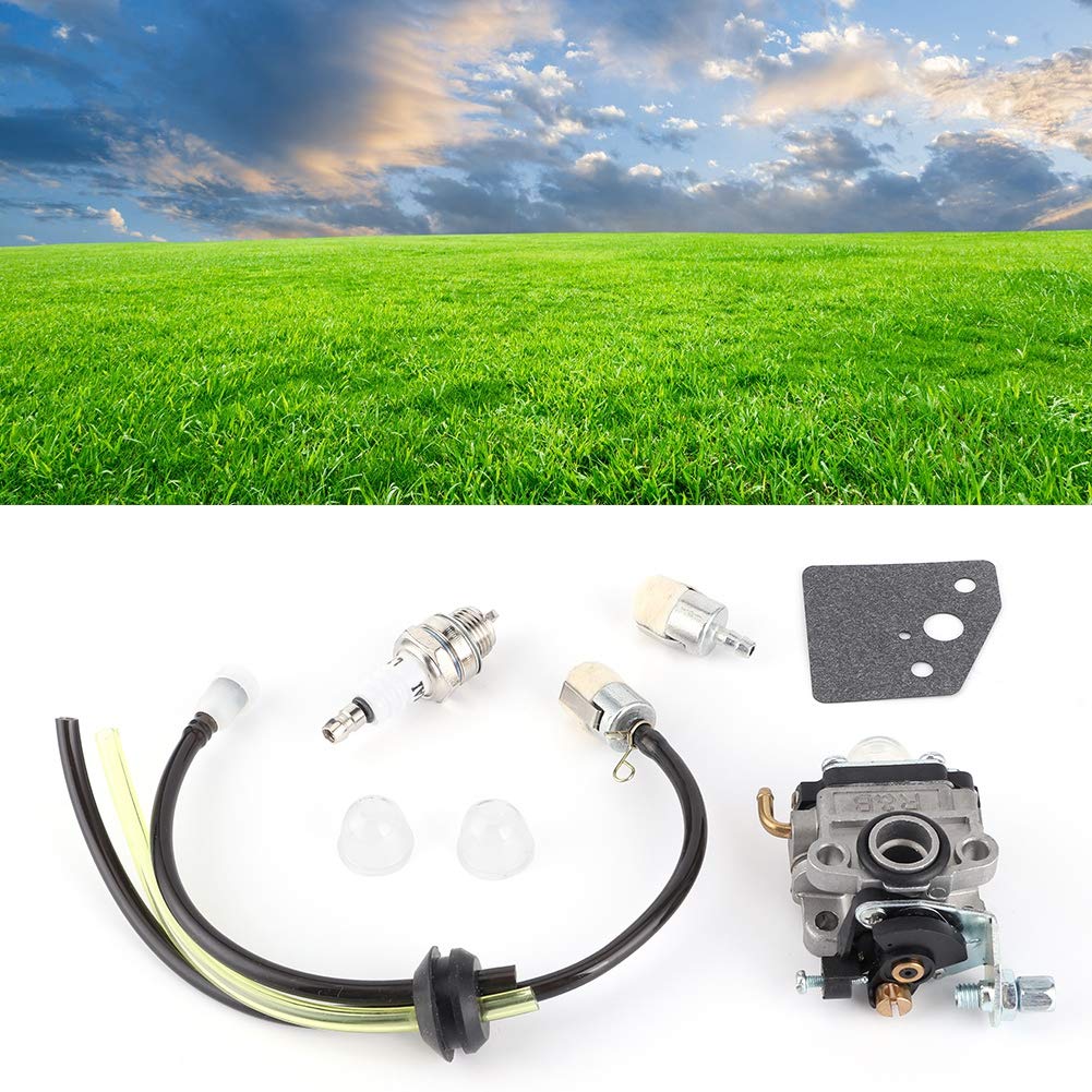Vergaser-Kit Mit Kraftstoffleitungen – Passend Für Honda GX31, GX22, FG100 & Little Wonder Mäher | Inkl. 6 Zubehörteilen