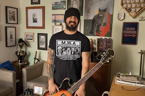 Miniatura 3 de ShirtBANC M.W.A. - Camisa para hombre mexicanos con actitud, icónica parodia mexicana