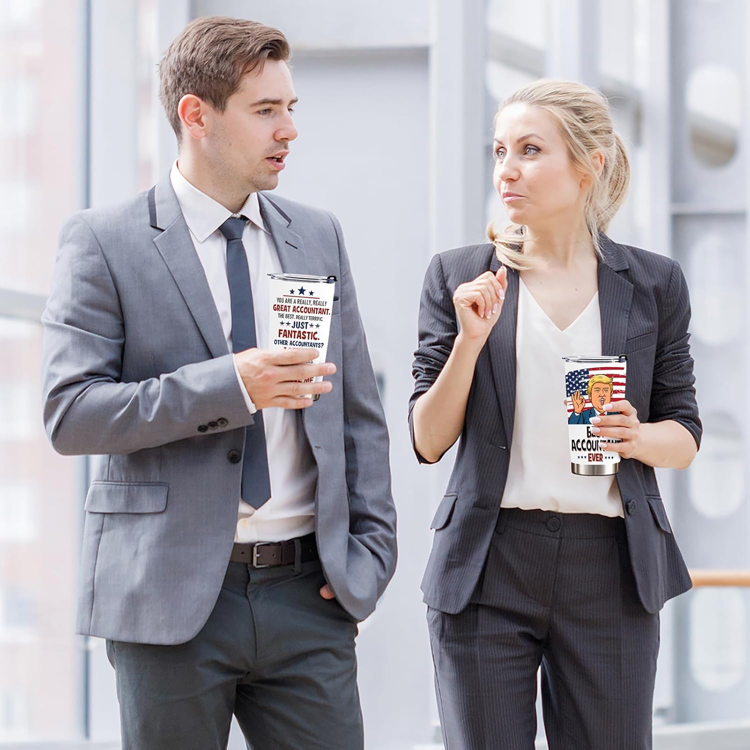 Accountant Gifts for Women Men, Accounting Gifts for Accountants - Funny Birthday Gifts for CPA Financial Advisors, 20 OZ Accountant Stainless Steel Insulated Travel Coffee Tumbler Cup - Image 6