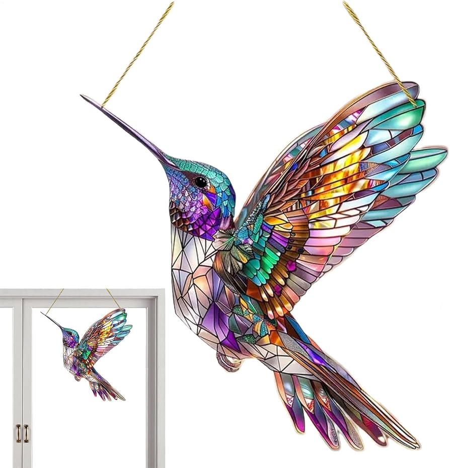 Amazon.co.jp: スピリットバード ハチドリ サンキャッチャー アクリル