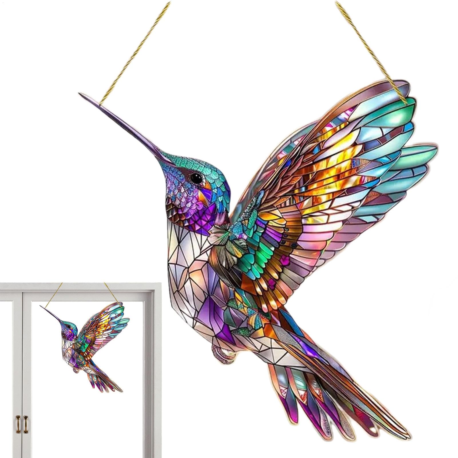 Amazon.co.jp: スピリットバード ハチドリ サンキャッチャー アクリル