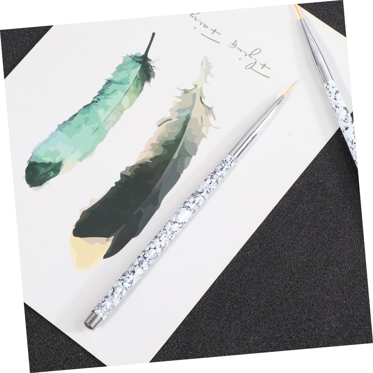 HAPINARY Nail Drawing Liner Set 3pcs Nail Art Pens Manicure Tools High Precision Brush Nylon Bristle Easy to Use