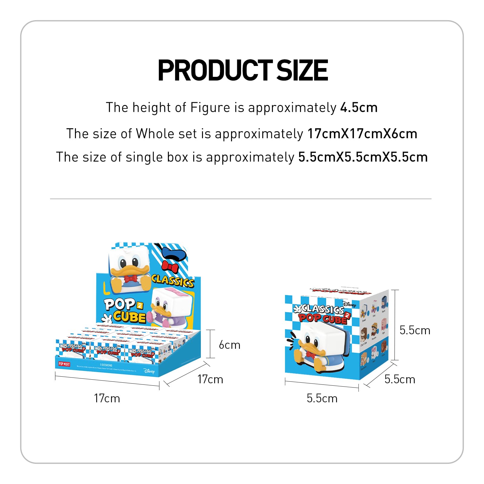 Amazon.co.jp: POP MART Disney Classics POP CUBE-2 シリーズ【1