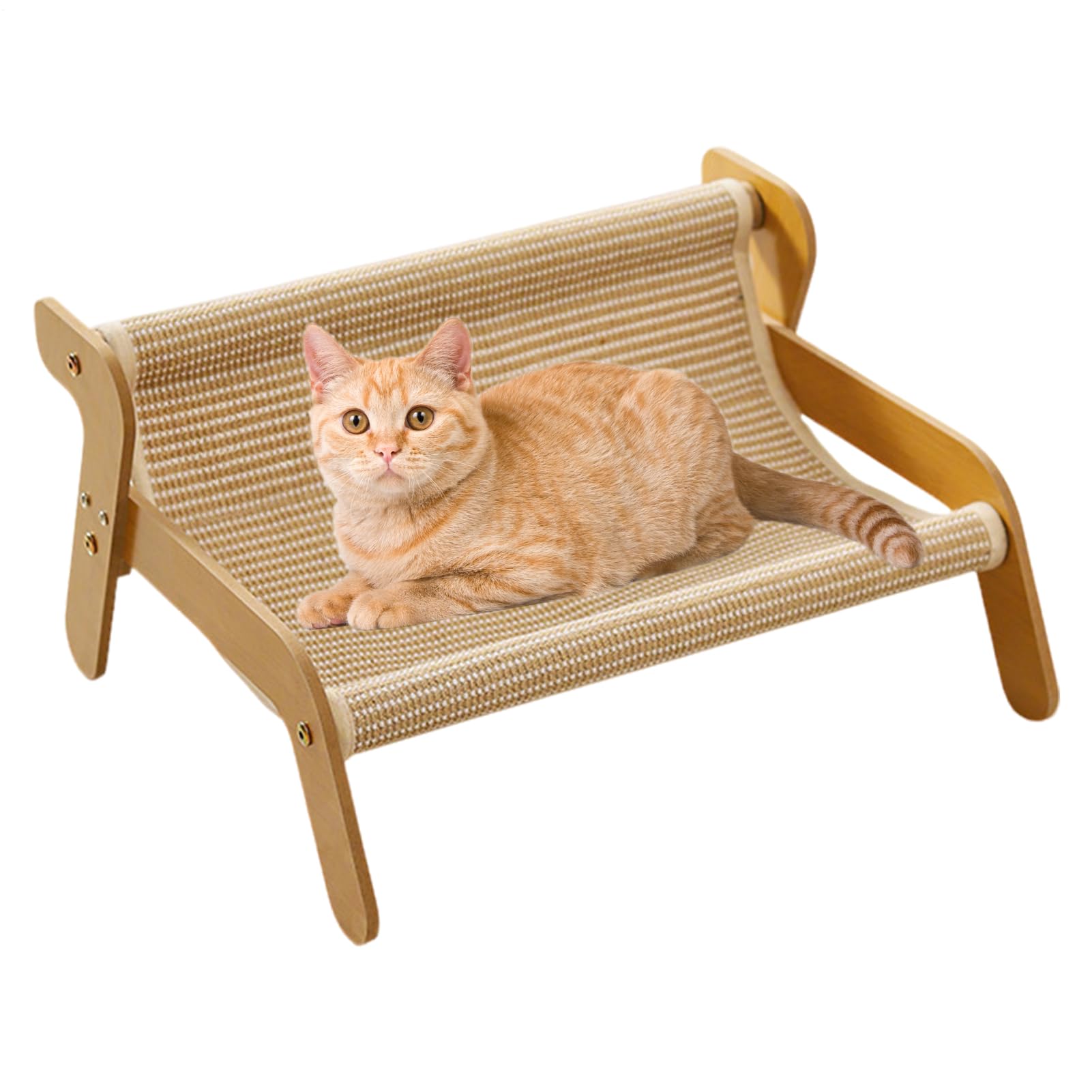 Griffoir pour chat canapé bois évite les griffures sur tissu