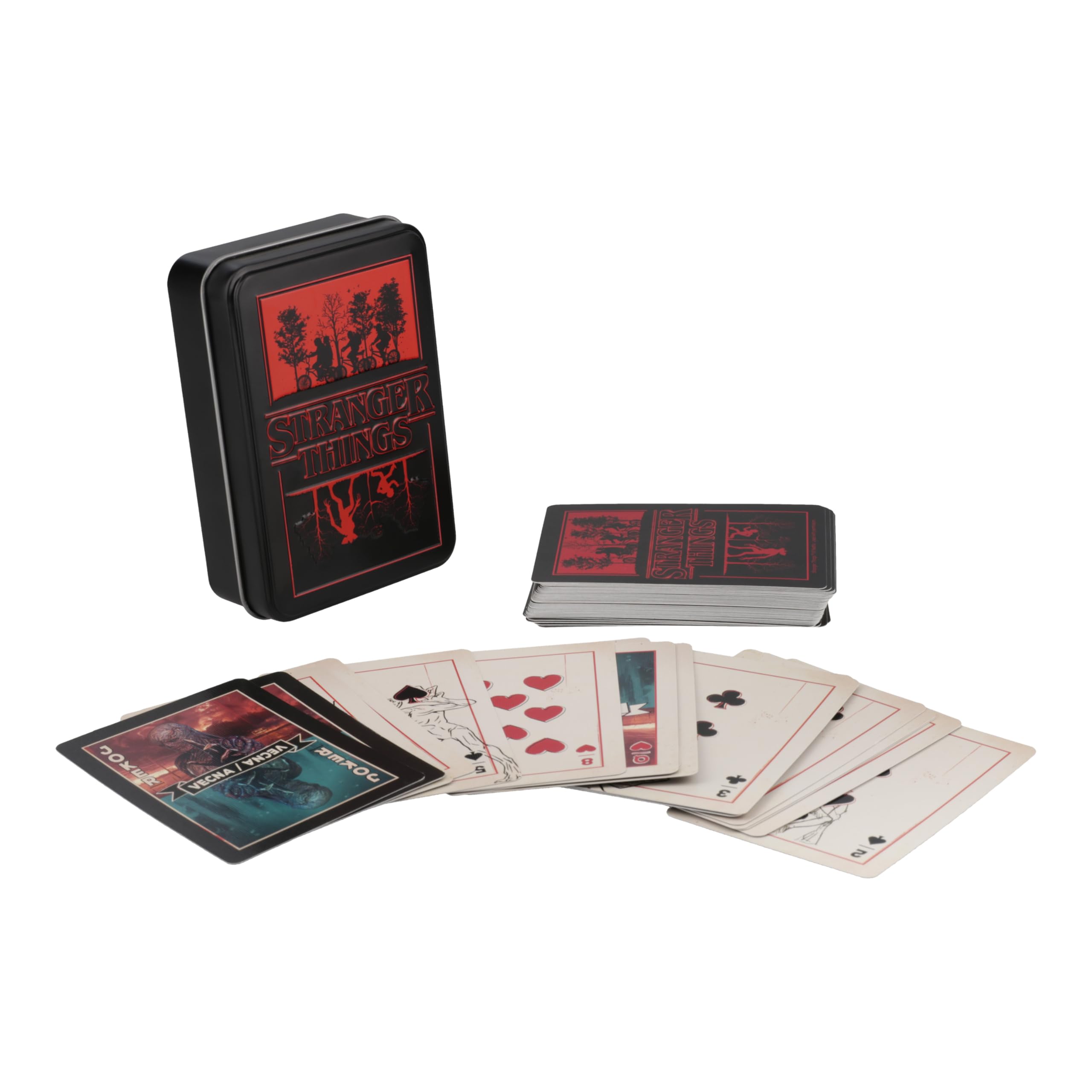 Amazon.com: Paladone Stranger Things Playing Cards Gift Set