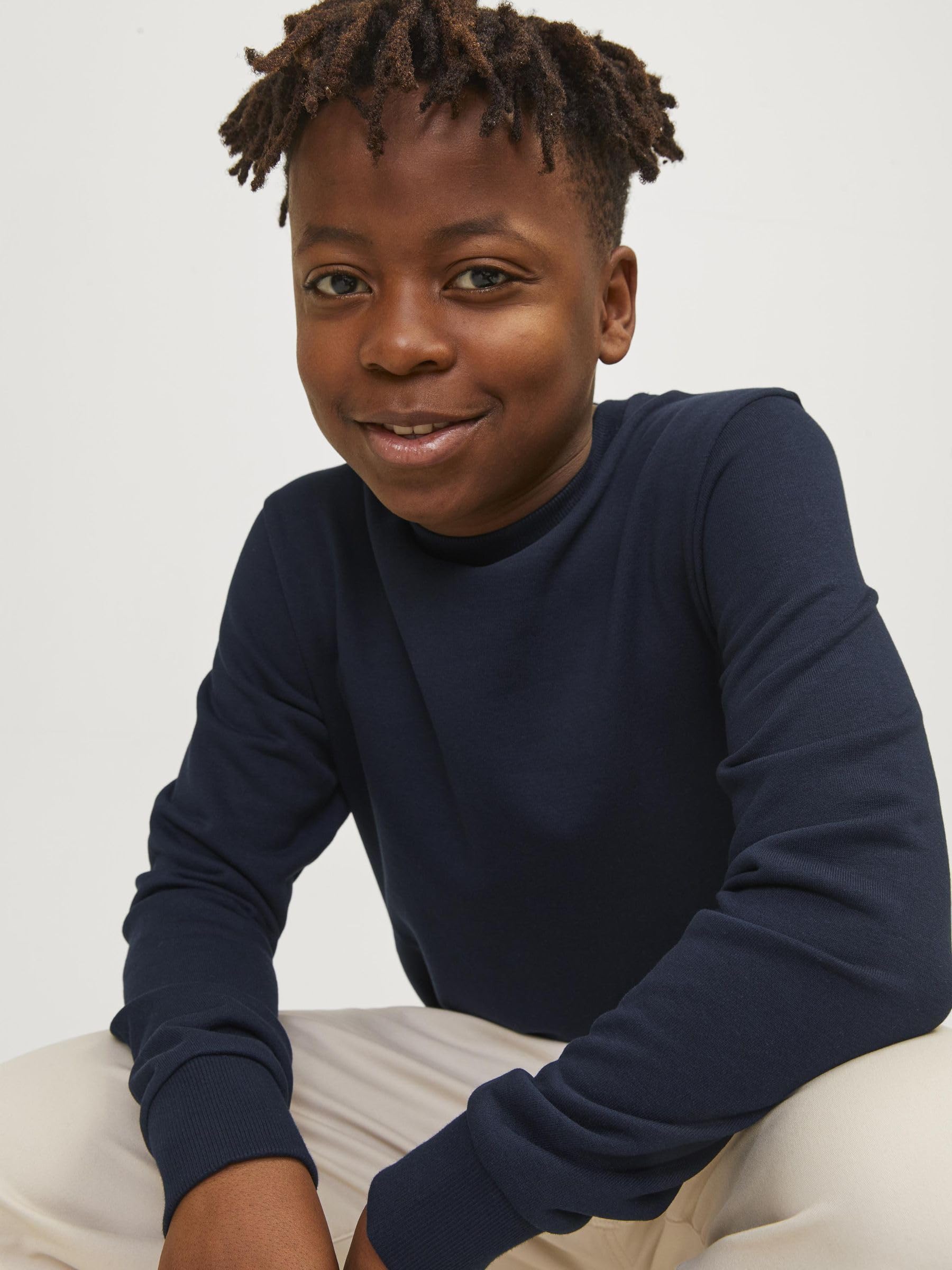 Jack & Jones Jjebradley Sweat Crew Noos Jnr Sudadera Niños (Pack de 1)