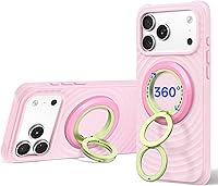 Vista 28 de SYNCWIRE para MagSafe Agarre para Teléfono, Rotación 360° Agarre Magnético para Teléfono Celular Soporte de Anillo Magnético Atril Soporte de Anillo