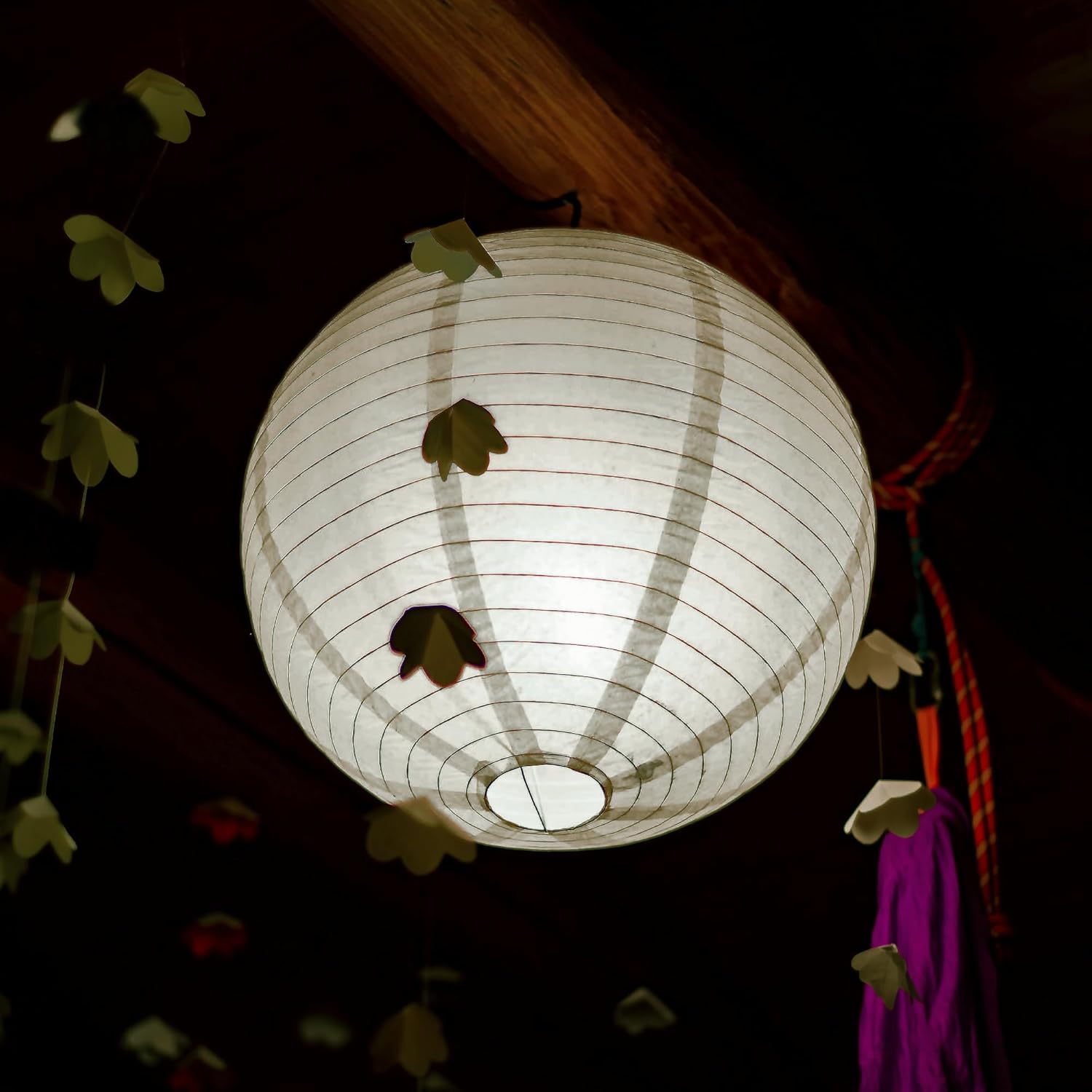 6 Inch White Paper Lanterns (Pack of 10), Sturdy and Reusable, Perfect for Adding a Charming Touch to Parties, Weddings, Home Decor, Special Occasions, and Outdoor Celebrations with Versatile Style