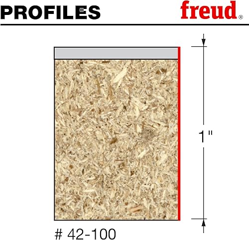 Miniatura 3 de Broca de fresado de 2 ranuras con mango de 14 de pulgada Freud 42-080 78 de pulgada de diámetro