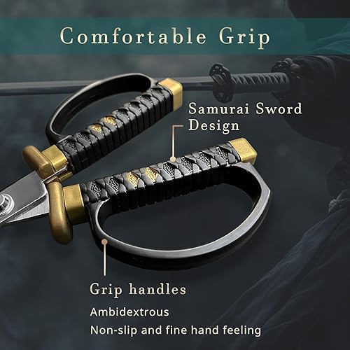 Miniatura 5 de Tijeras japonesas con forma de espada samurái Katana de 7.3 pulgadas (Sanada Yukimura)