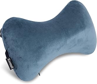 Inflatable Car Neck Pillow Driving , Blow Up Car Headrest Pillow for Car, Inflatable Travel Pillow for Camping, Neck Support for Office Chair - Adjustable Softness