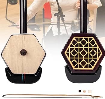 Amazon | 中国 2 弦バイオリン伝統的な国立楽器二胡エントリーレベル桐