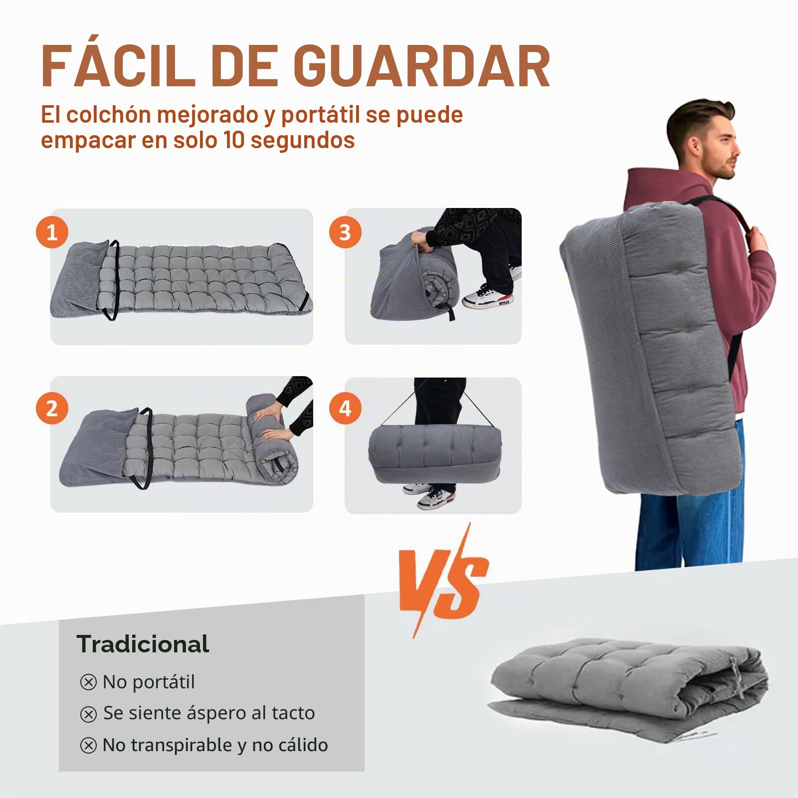 ATORPOK SHOP Cama de camping