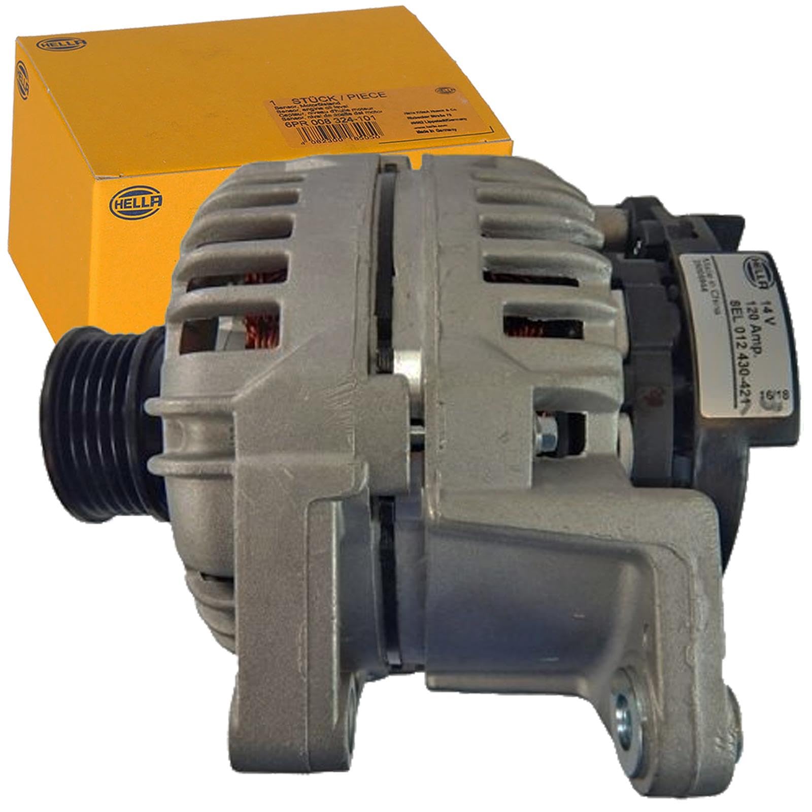 HELLA 8EL 012 430-421 Generator/Lichtmaschine - 14V - 120A