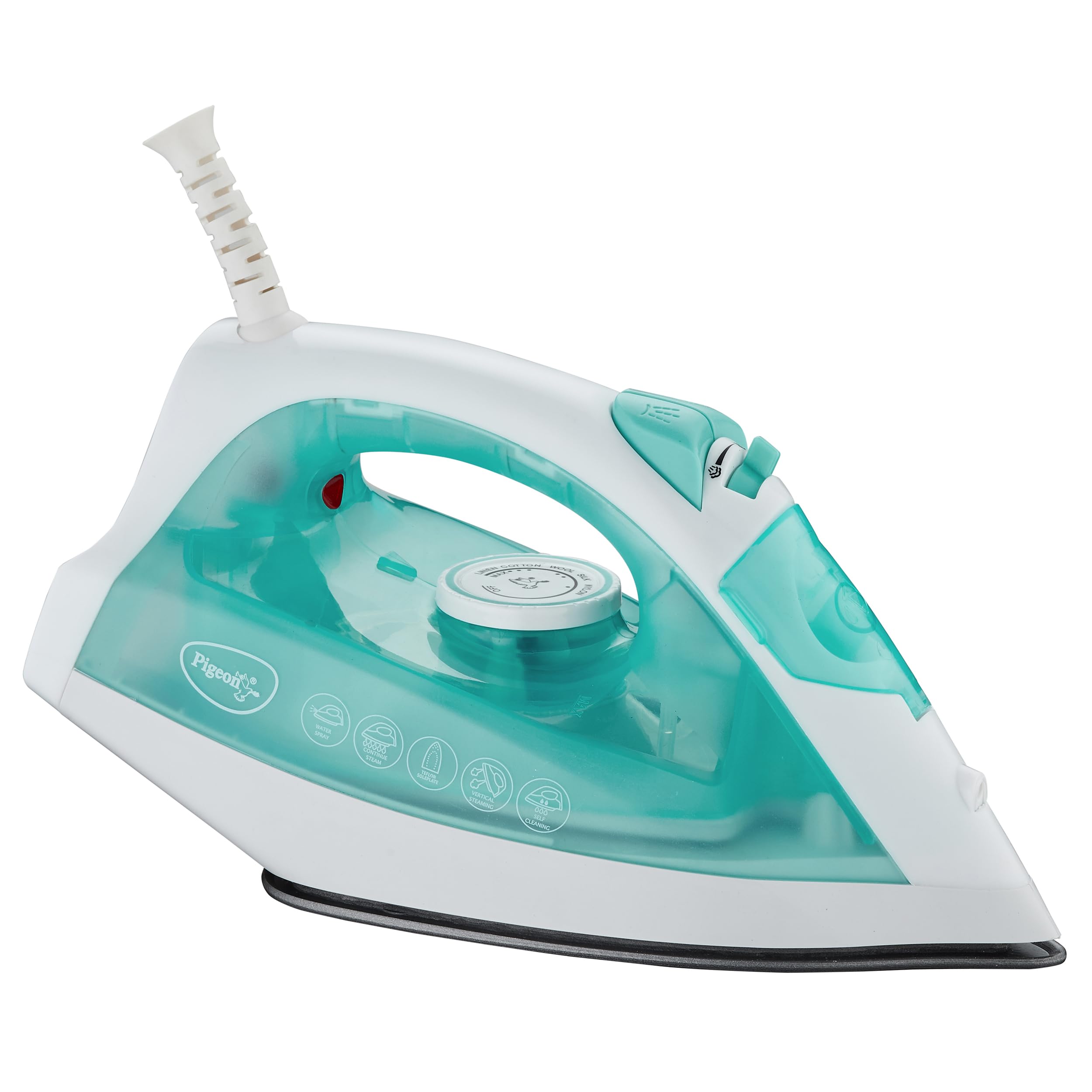 Pigeon Aluminum By Stovekraft Steam Iron Velvet 1600 Watts With Spray (Green) (B0C8568PM6) Amazon Price History, Amazon Price Tracker