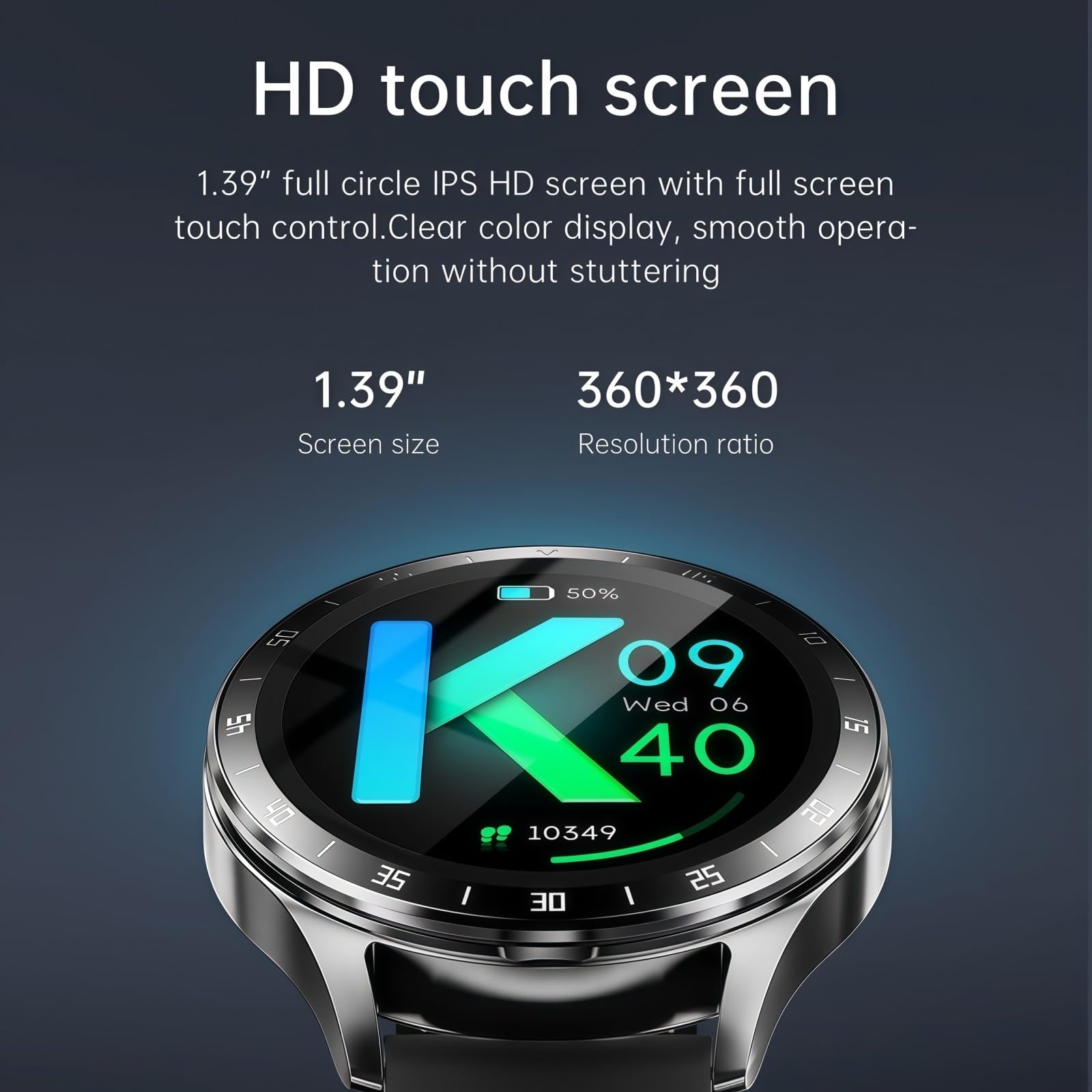 Reloj Inteligente con Auriculares Bluetooth 2 En 1,Carcasa Metálica,Resistente Al Agua IP67,Reloj Deportivo Plegable con Podómetro,Monitorización De Salud,Compatible con Android E iOS.