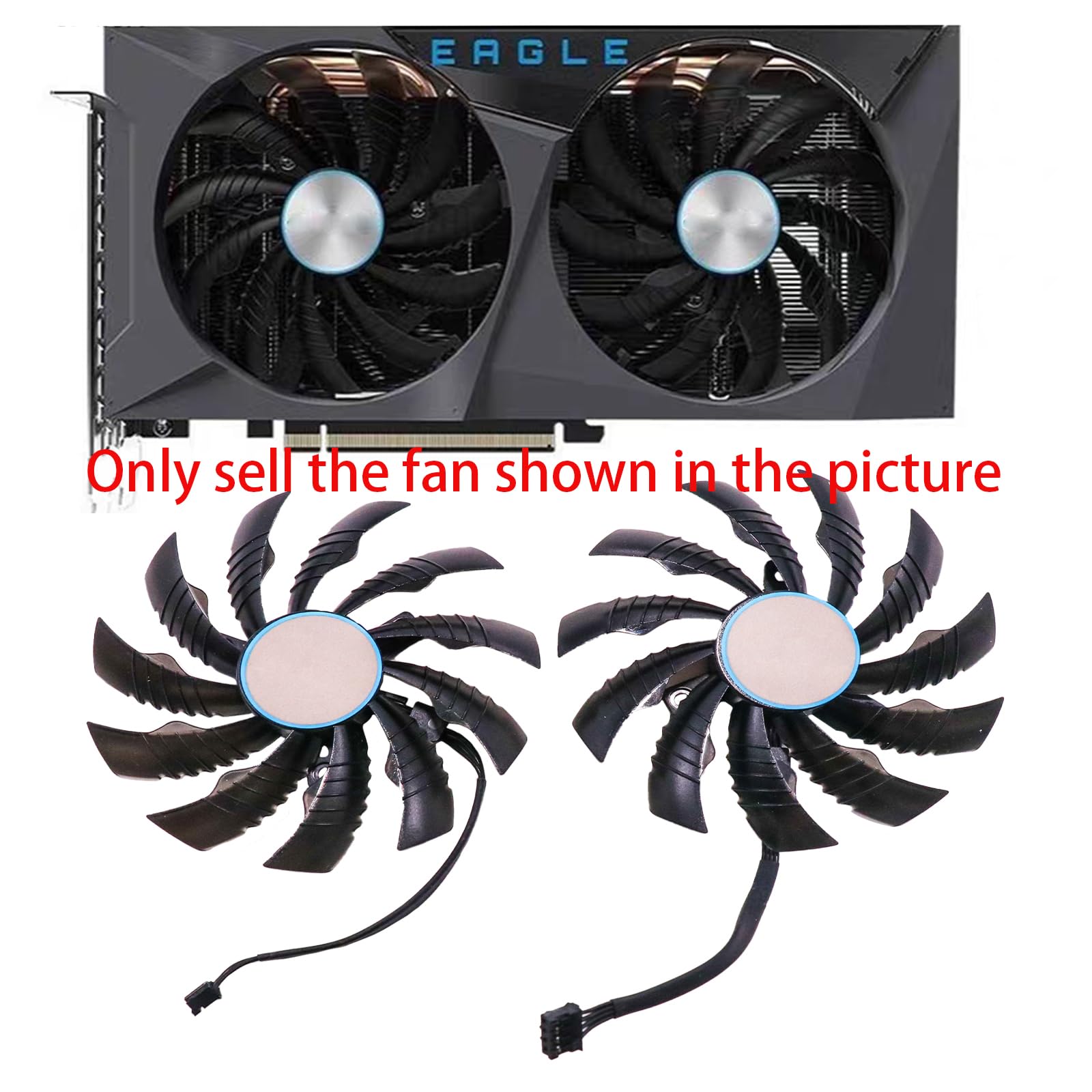 iHaospace PLD10010S12HH 95mm grafische kaart GPU/VGA-ventilator