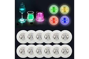 AHIIER RGB LED Coaster for Drinks