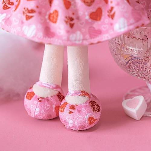 Miniatura 7 de Gloveleya Mochila para niños, A07 Redhead Loving Heart Mochila, Classic