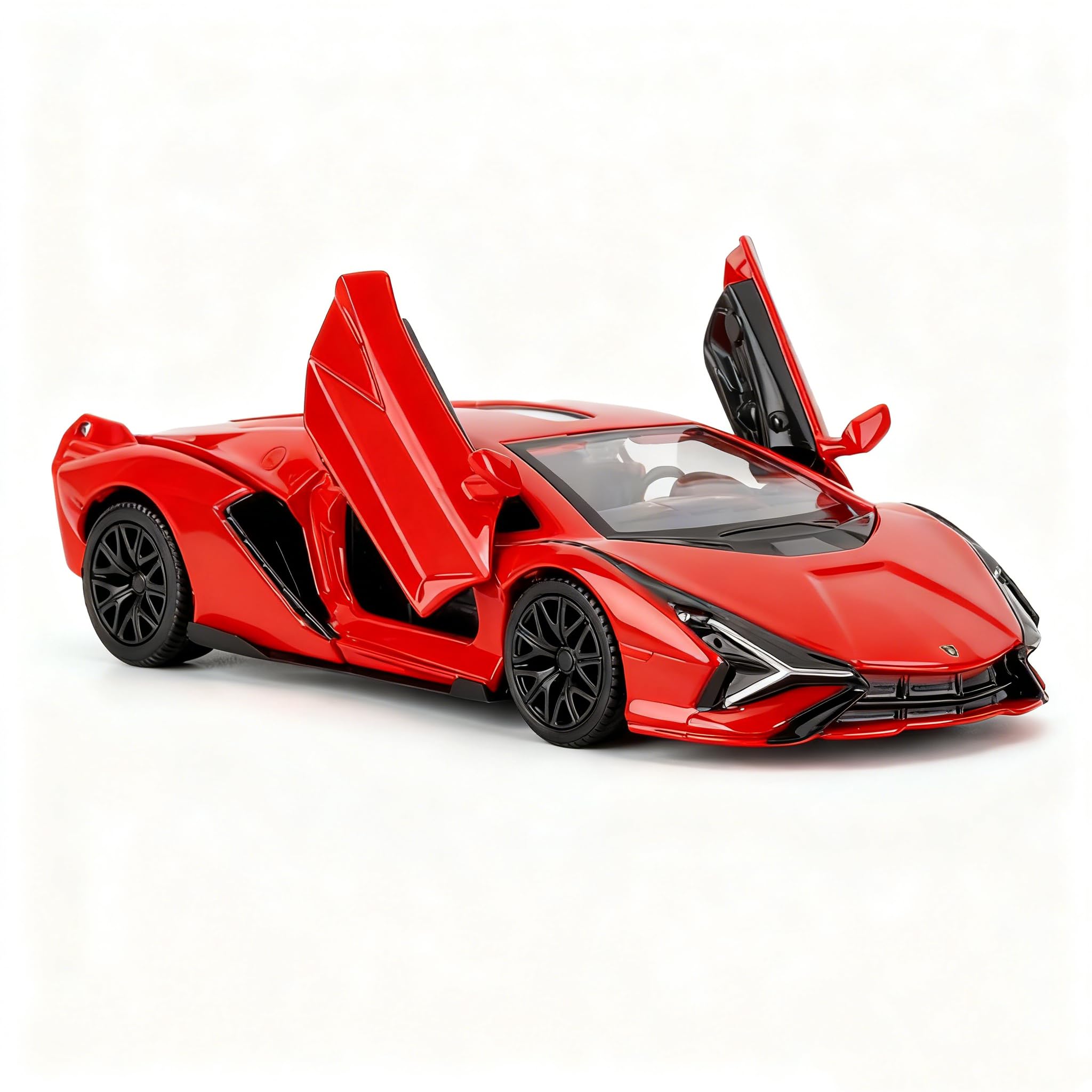 ミニカー RMZ Hobby Lamborghini Sian FKP 37 RMZ City 1/36 Scale Lamborghini Sián FKP37 Casting Car Model, Zinc
