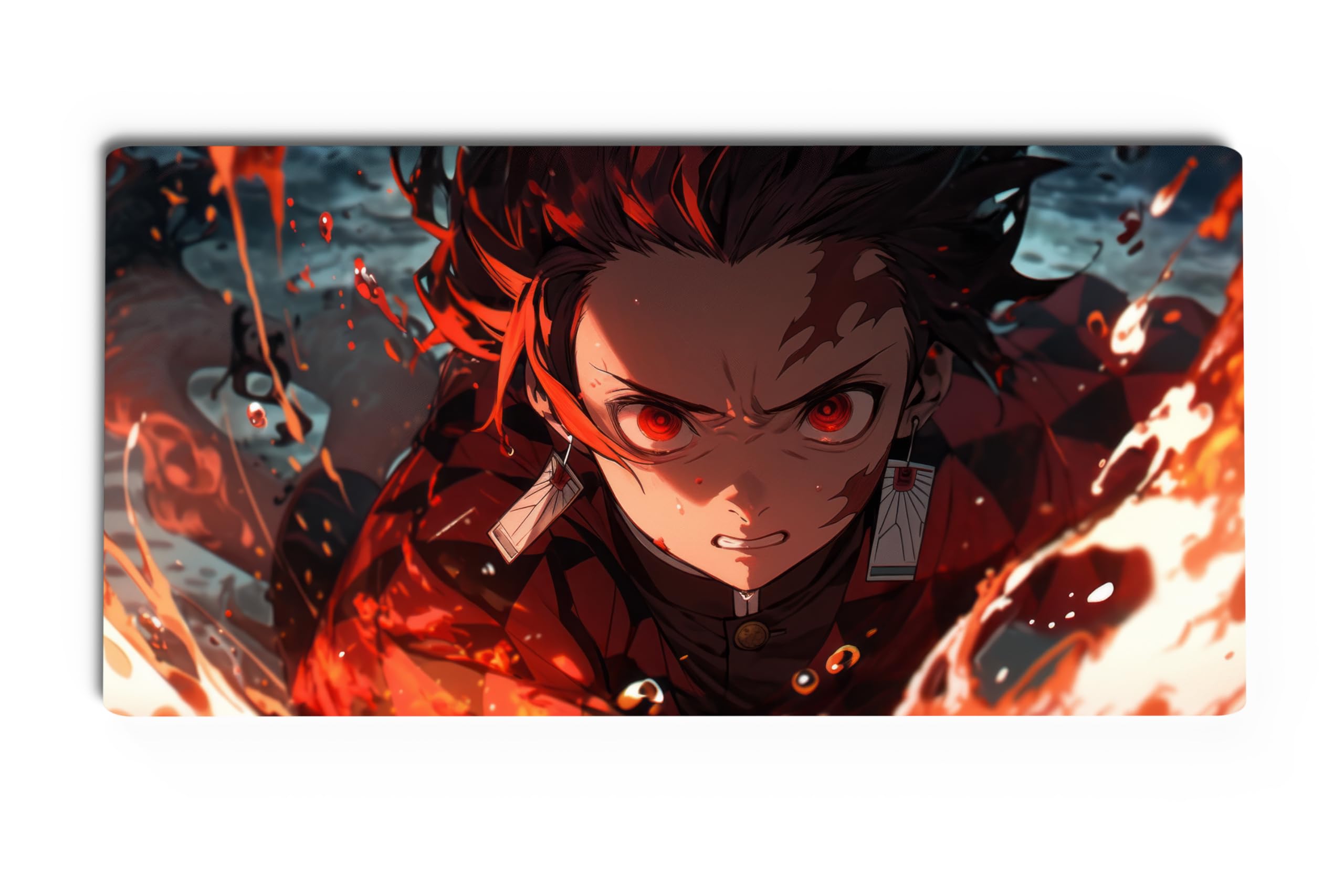 Gifting Domus Anime Large Mouse Pad, Desk Mat, Anime Tanjiro Kamado, Non-Slip Rubber Base, 23x11 Inch, Include Free 10 Vinyl Anime Stickers Multi-Functional Gaming Mouse Pad (B0D4MF1HF3) Amazon Price History, Amazon Price Tracker