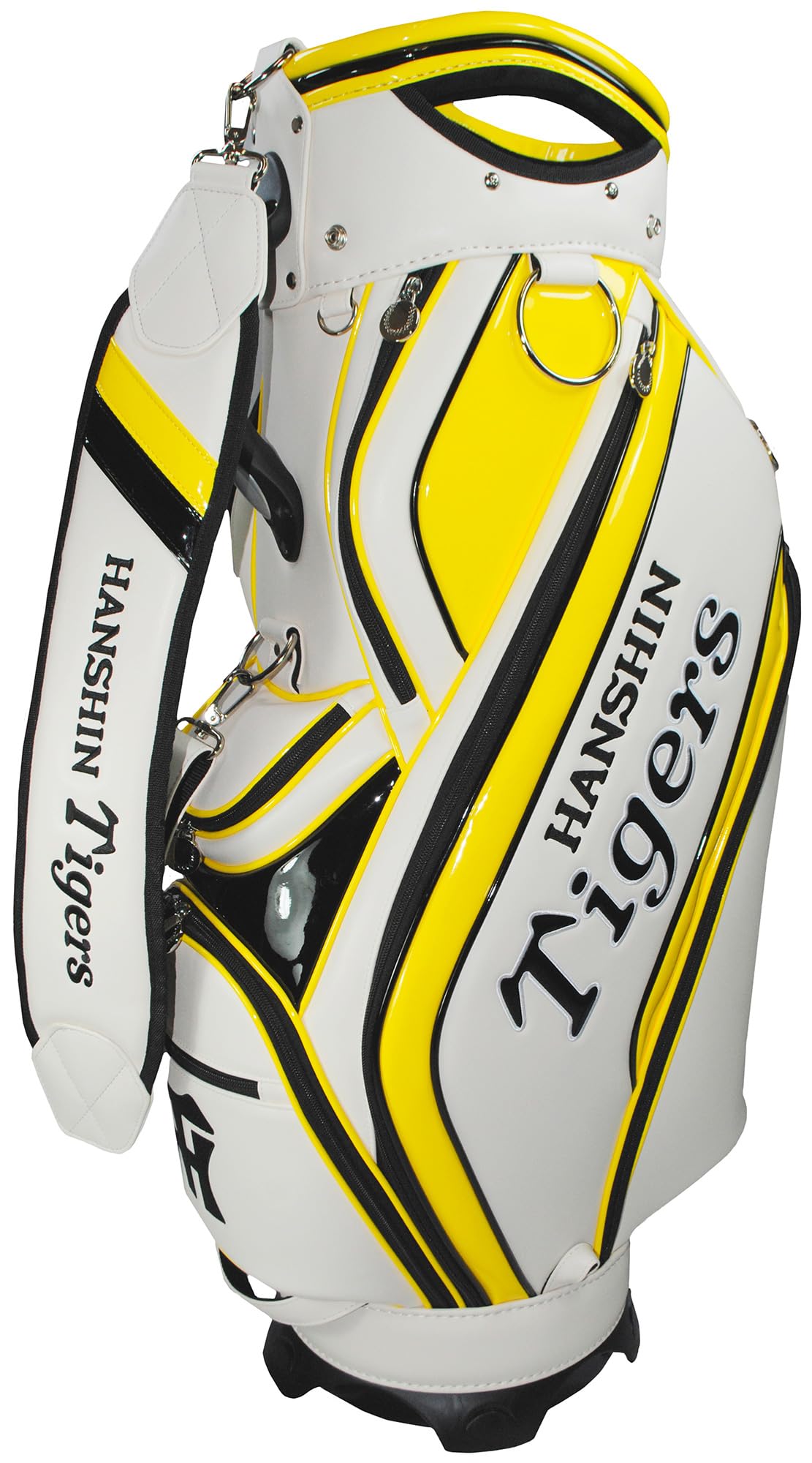 阪神タイガース スタンド キャディバッグ 9.5型 NEW 阪神タイガース 9.5型キャディバッグ｜レザックス