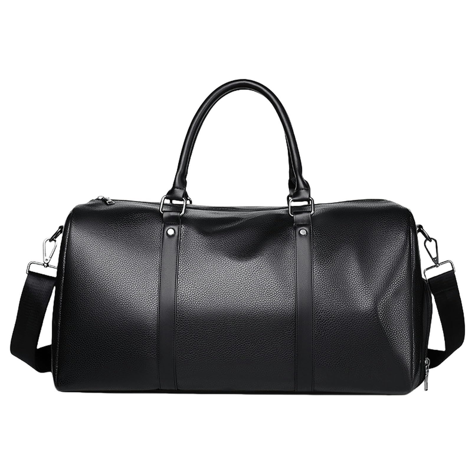 Reisetasche Herren Reisetasche Fashion Fitnessbeutel Multifunktional Yoga Bag Trocken Und Nasse Trennung Handtasche Freizeit -schwarz