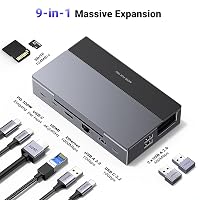 UGREEN Steam Deck Dokkoló Állomás 9-in-1 4K HDMI USB Portokkal Állítható Tartó Steam Deck OLED ROG Ally Legion Go iPad MacBook Kompatibilis 2