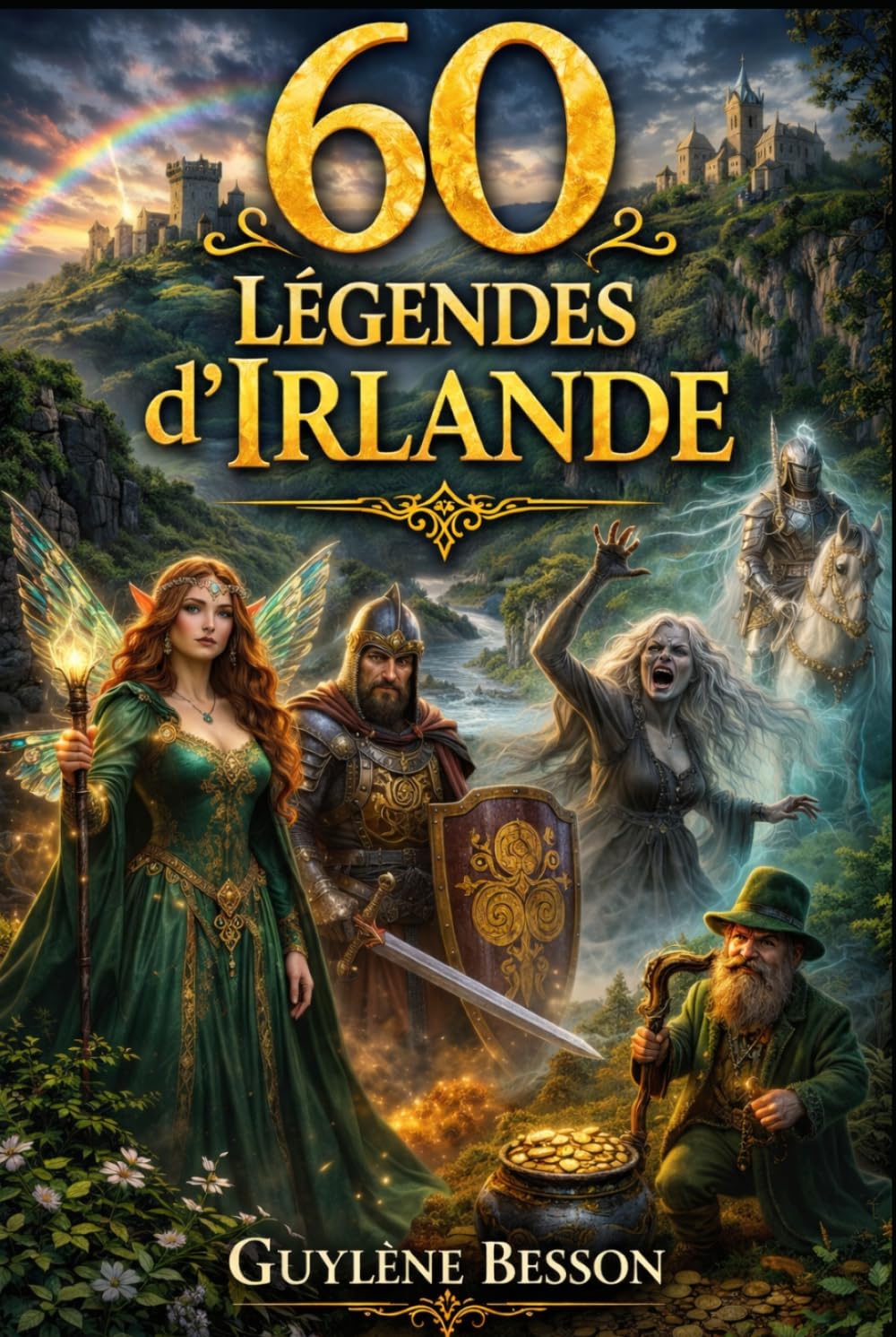 60 Légendes d'Irlande: Le Guide Illustré des Mythes Celtes : De la Chaussée des Géants aux Leprechauns, Découvrez l'Histoire Invisible et les Secrets de l'Irlande Sauvage