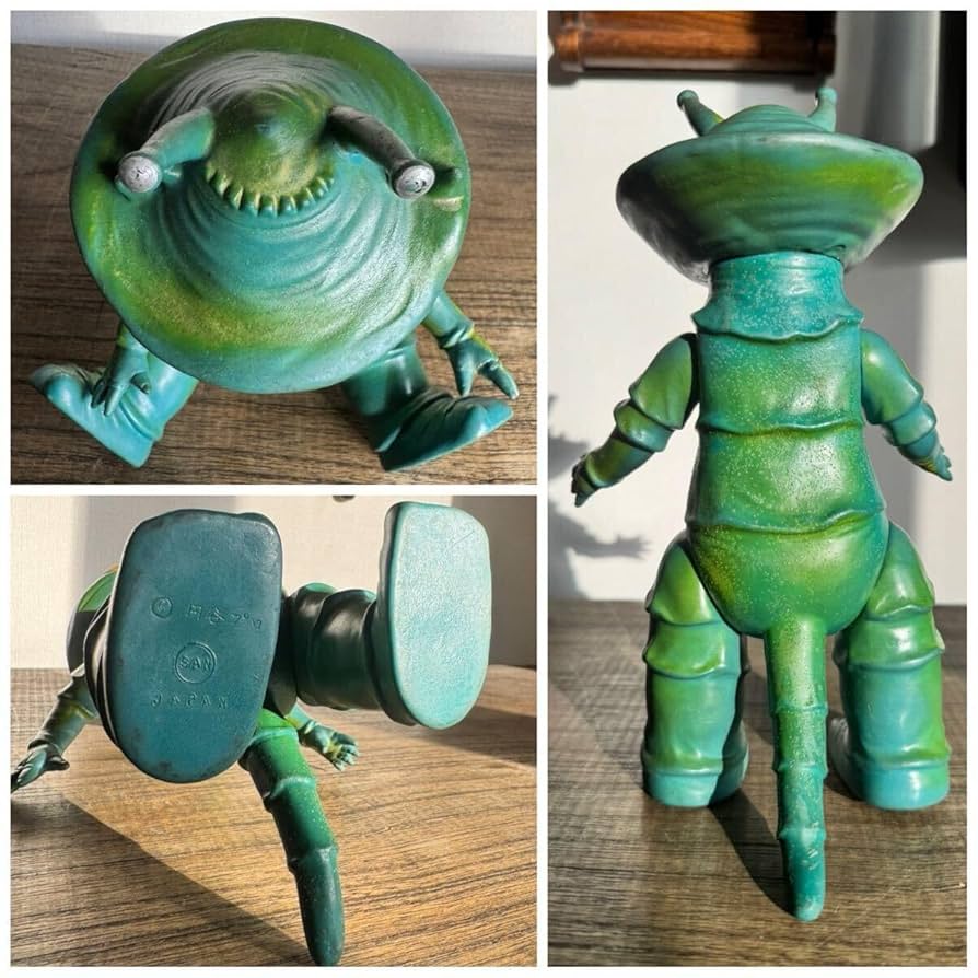 ブルマァク　カネゴン　スタンダードソフビ　当時物　マルサン　ポピー ブルマァク カネゴン スタンダードソフビ 当時物 マルサン