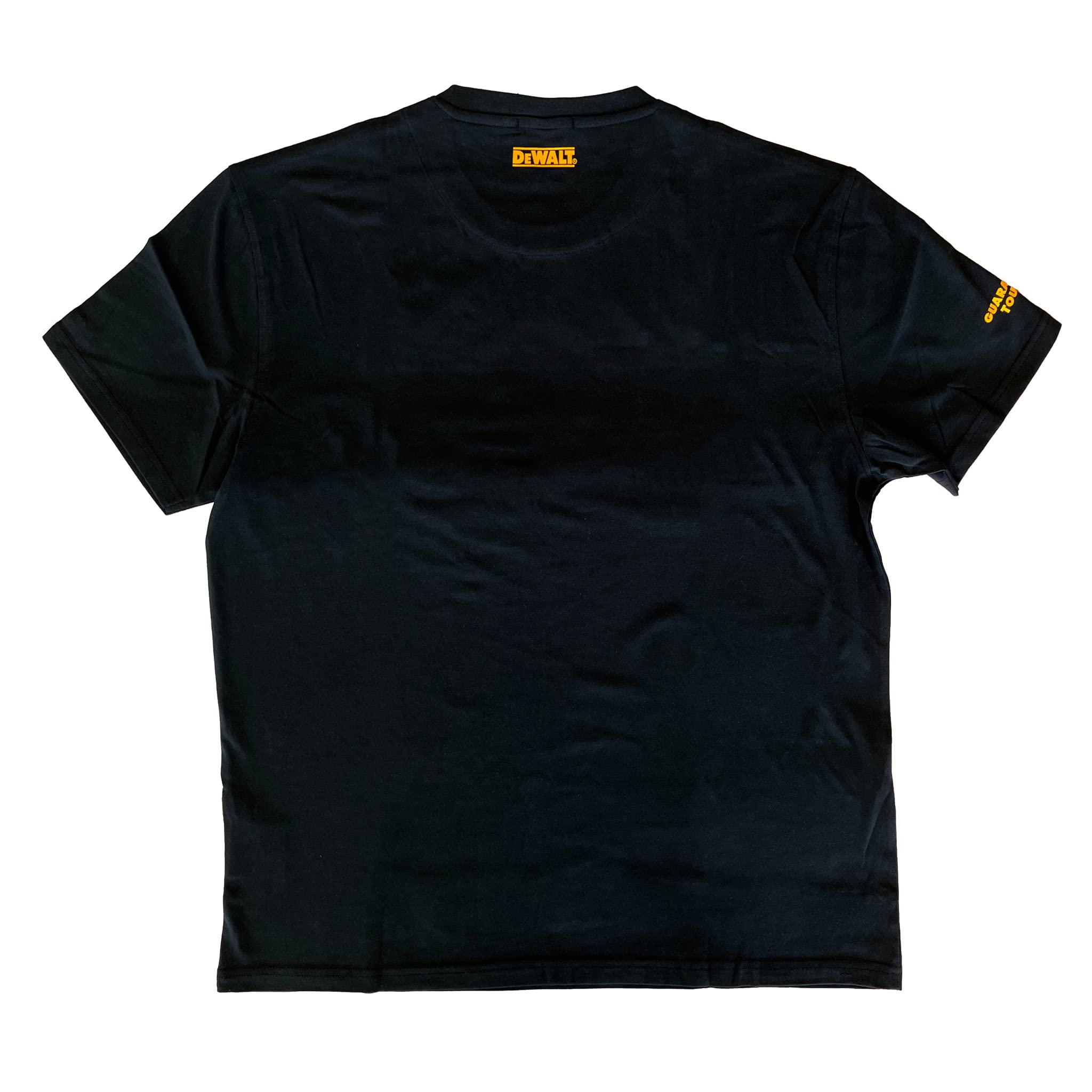 DEWALT Men's Brand Carrier Short Sleeve T-Shirt (X-Large, Black)