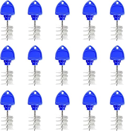 MRbrew Cepillo para grifo de cerveza, paquete de 15 juegos de tapones de grifo de cerveza, cubierta de grifo, kit de limpieza de línea de cerveza,