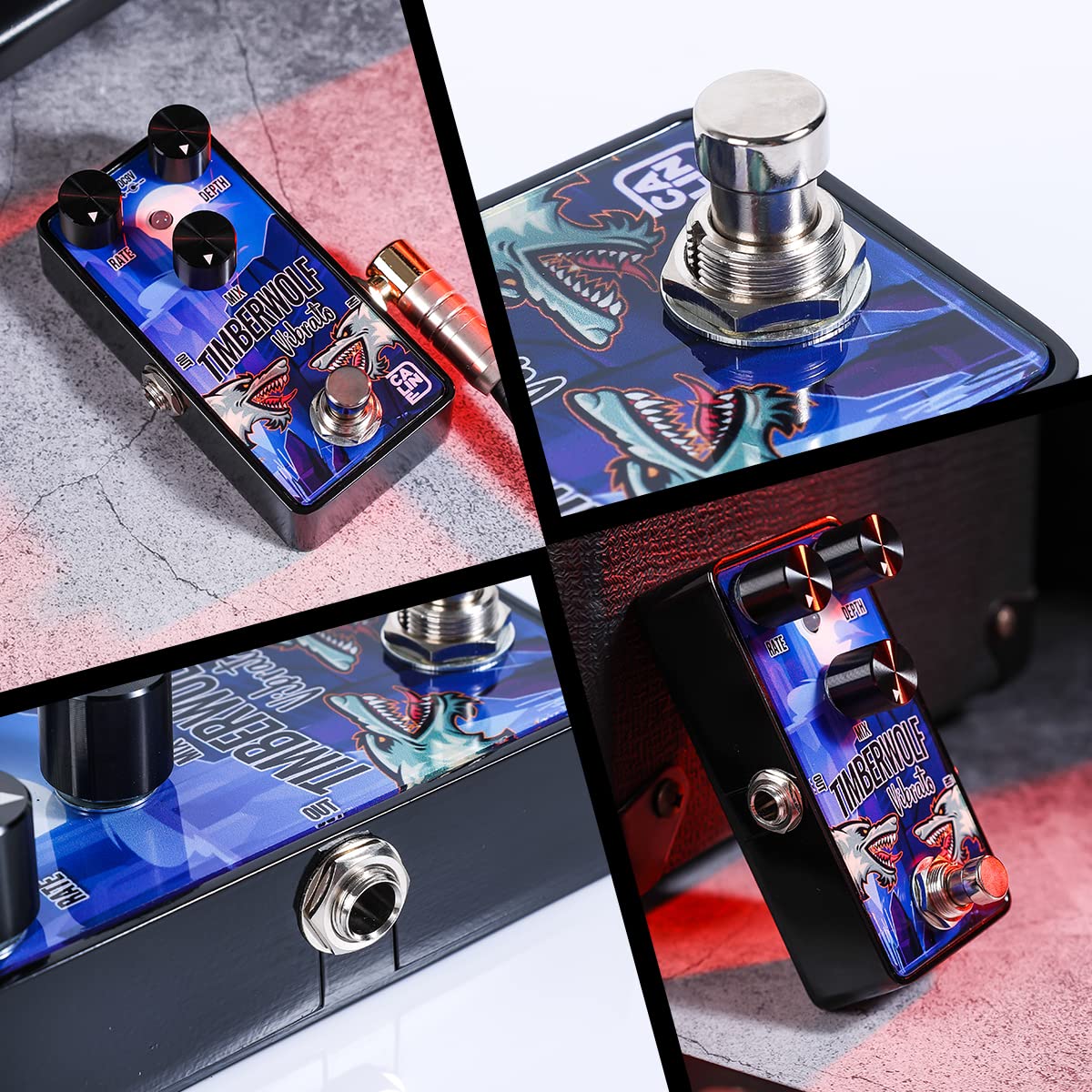 Amazon.com: Caline Mini Guitar Vibrato Pedal G006 G Series Traditional  Vibrato Effect Sound Processor for Electric Guitar Bass, Digital Circuit  Design : Musical Instruments