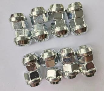 16pcs M10*1.25 ATV Wheel Lug Nuts 90314-HM5-A10 Replacement for 1995-2024 Honda FOURTRAX Recon Rancher Fore-Man Rubicon TRX250 TRX300 TRX350 TRX420 TRX500 TRX520 650 680