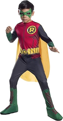 Rubie's disfraz de Robin, de superhéroes de DC, para niño, S, Un solo color