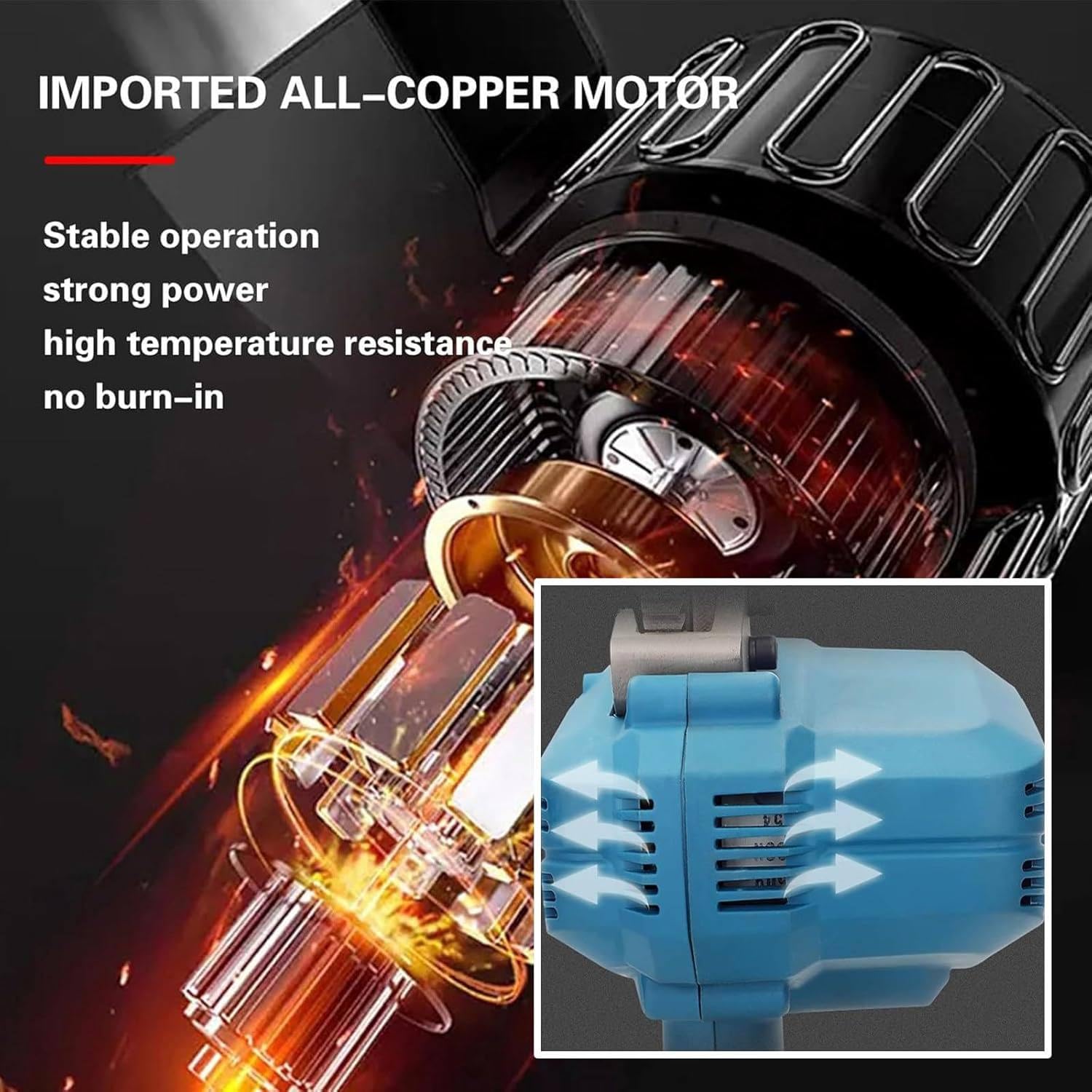Qiang Cortador Cables Inalámbrico Cortador Cables Hidráulico Eléctrico, Herramienta Corte Cables a Batería para Cables Cobre Y Aluminio 50 Mm/65 Mm/75 Mm,con 2 Baterías 18 V 4,0 Ah,75mm