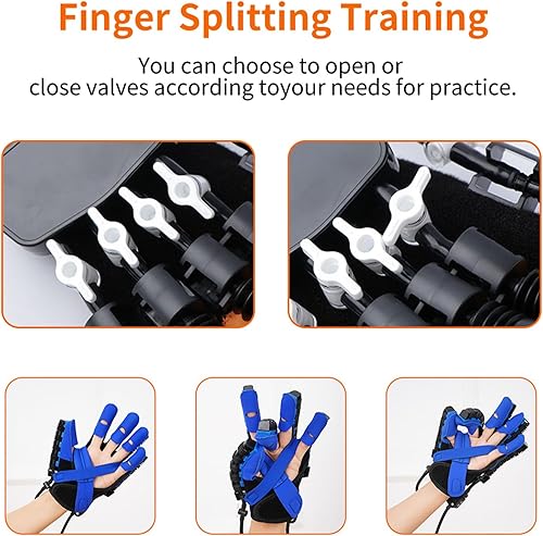 Miniatura 6 de Rehabilitation Robot Gloves Finger Training Equipment for Stroke Rehab, Hand Function Recovery, Physical Therapy Hand Strengthening Devices, Mode